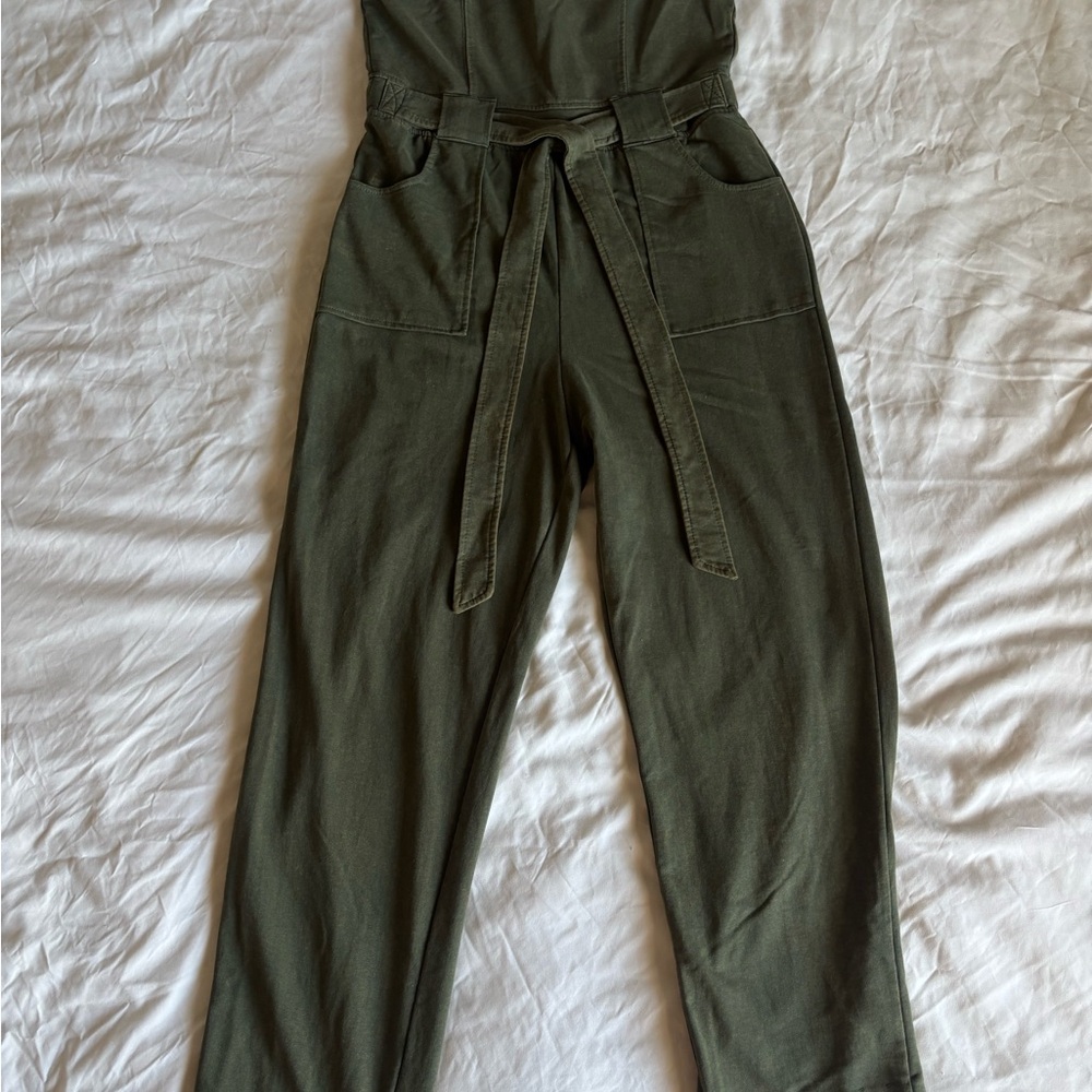 Olive Green Women's Jumpsuit